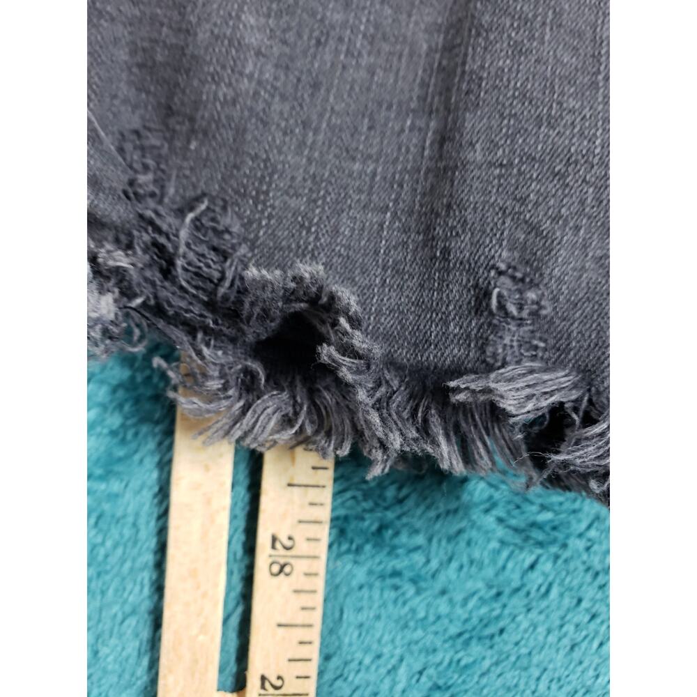 Madewell Jeans Size 33 Womens Black Stretch Pants Dark Denim Mid Rise Skinny - Picture 9 of 13